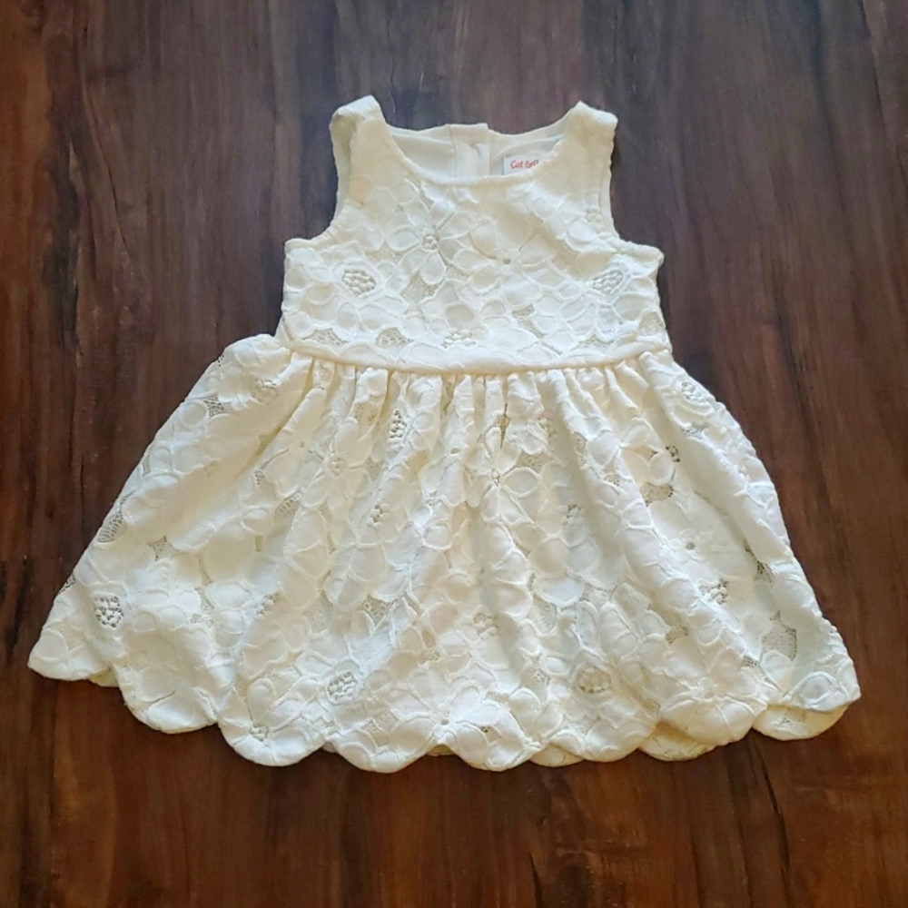 Cat & Jack flower embroidered dress